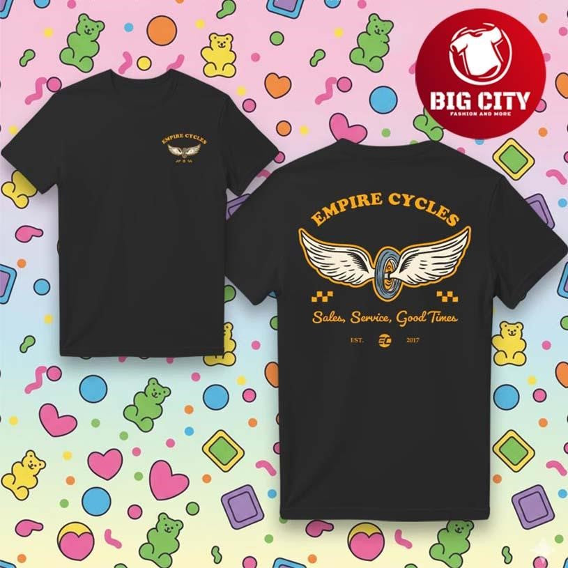 Empire Cycles Winged Wheel 2025 Two Sided Shirt