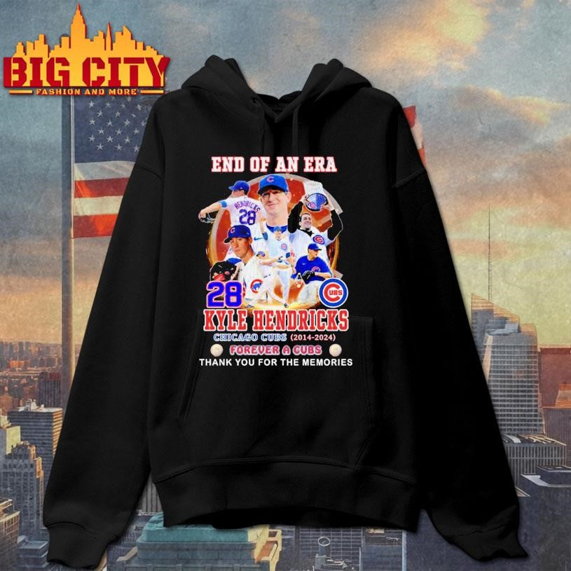 End Of An Era Kyle Hendricks Chicago Cubs 2025 Shirt