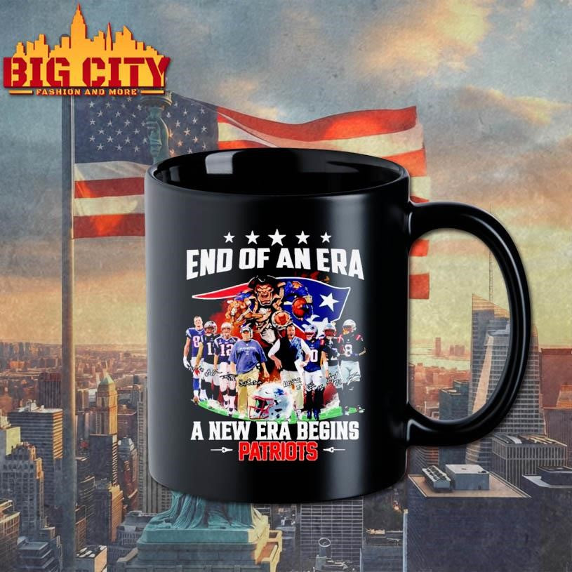 End of An Era A New Era Begins Patriots 2025 Shirt