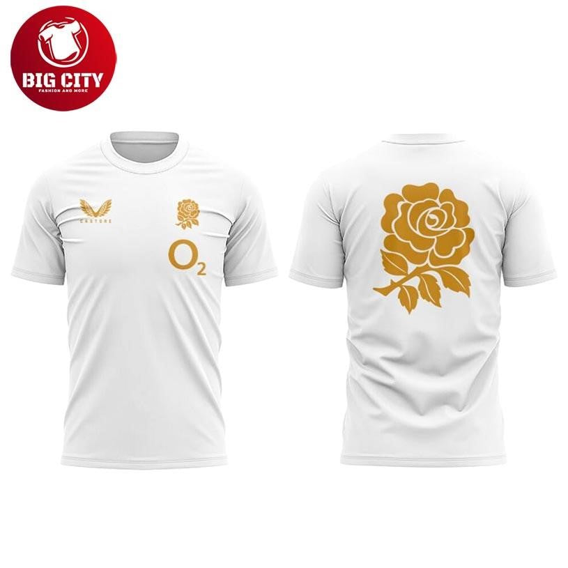 England Rugby Six Nations Championship 2026 Two Sided Shirt
