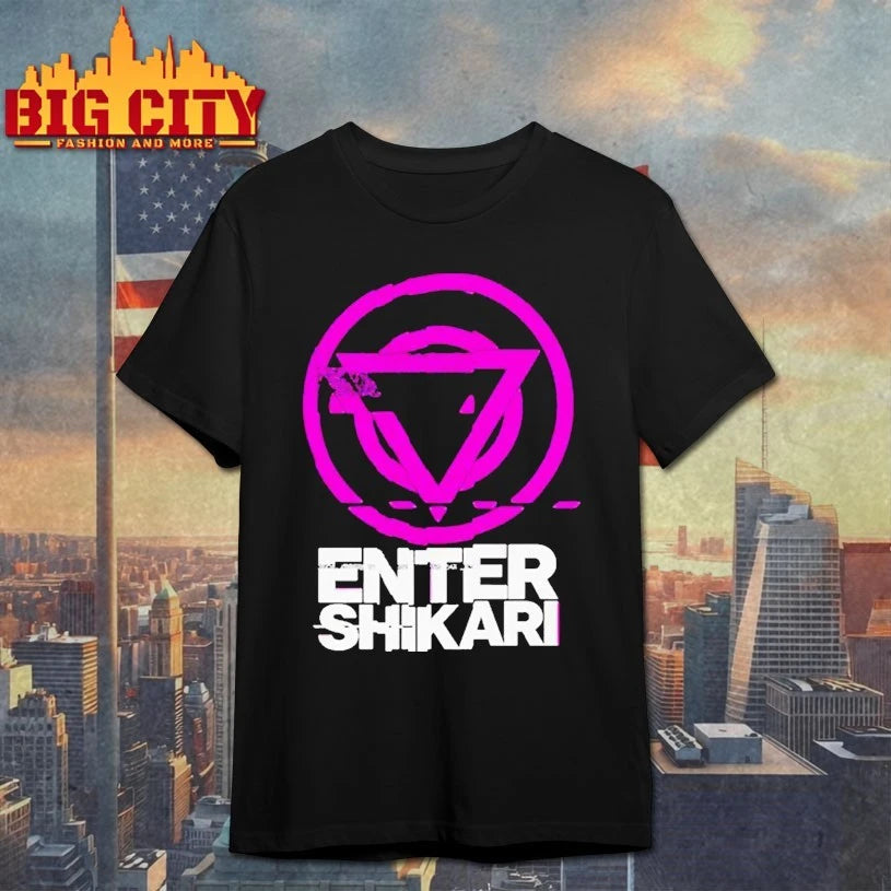 Enter Shikari Glitch Ladies Baby Shirt