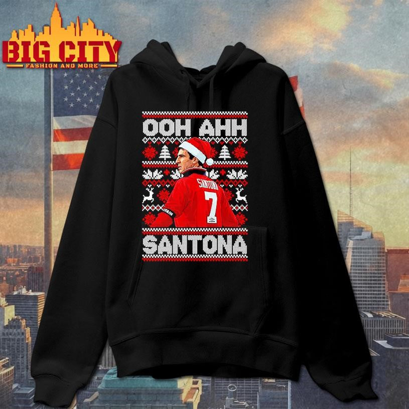 Eric Cantona Ooh Ahh Santona Ugly Christmas Shirt