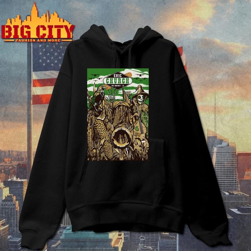 Eric Church Des Moines Sept 27 2025 Poster Shirt