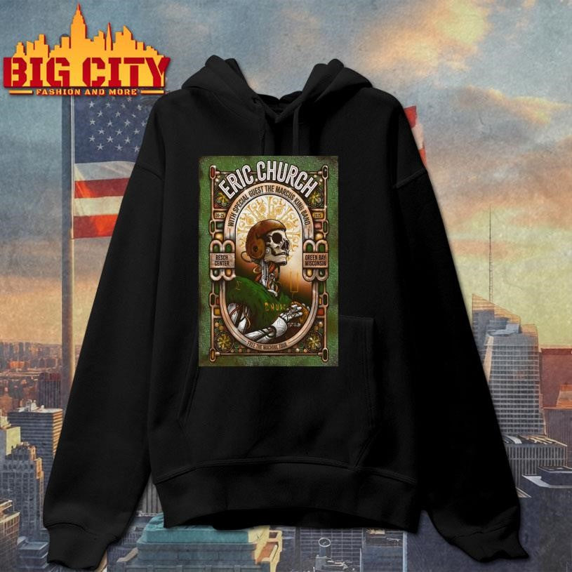 Eric Church Live Tour 2025 Poster Shirt