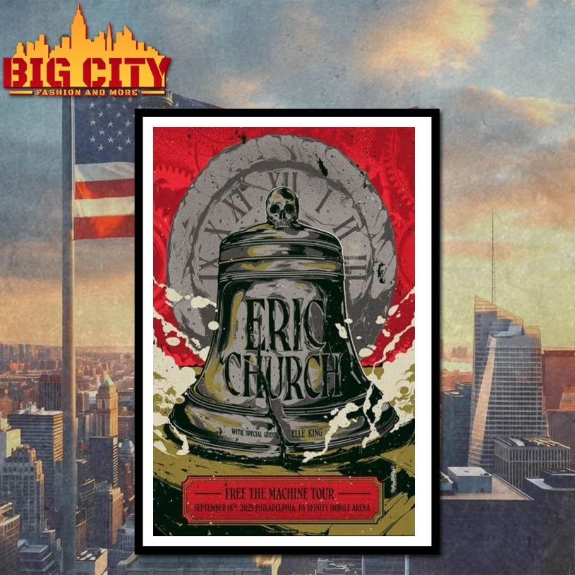 Eric Church Sept 18 2025 Mobile Arena Poster shirt