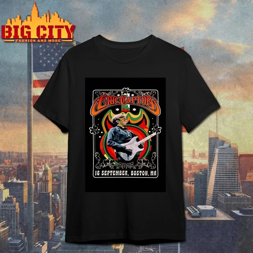 Eric Clapton Boston, MA Sep 16, 2025 shirt