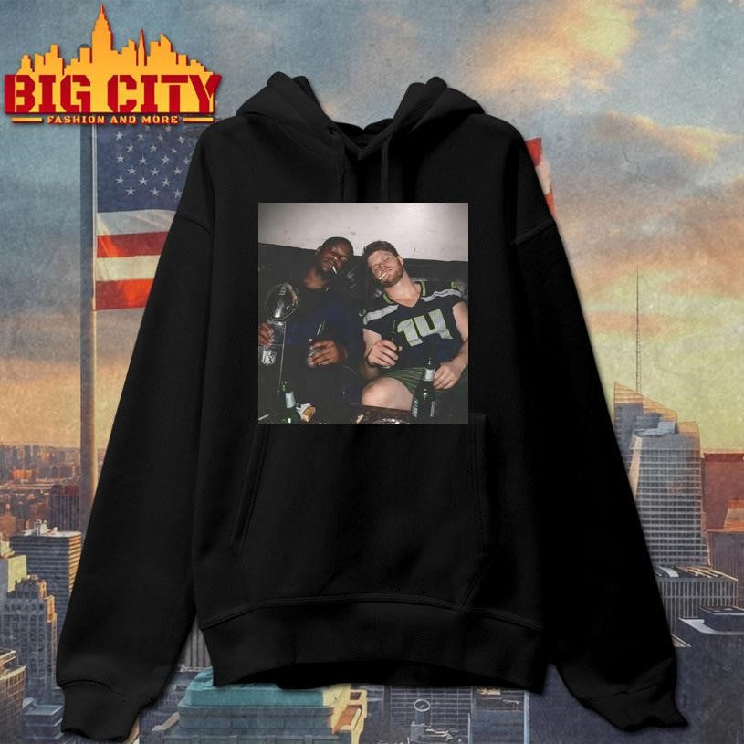 Ernest Jones and Sam Darnold Smoking Shirt