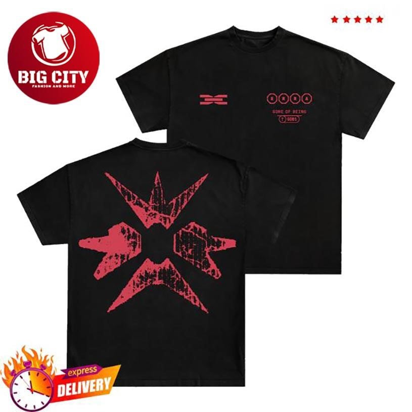 Erra Black Burst Two Sided Shirt
