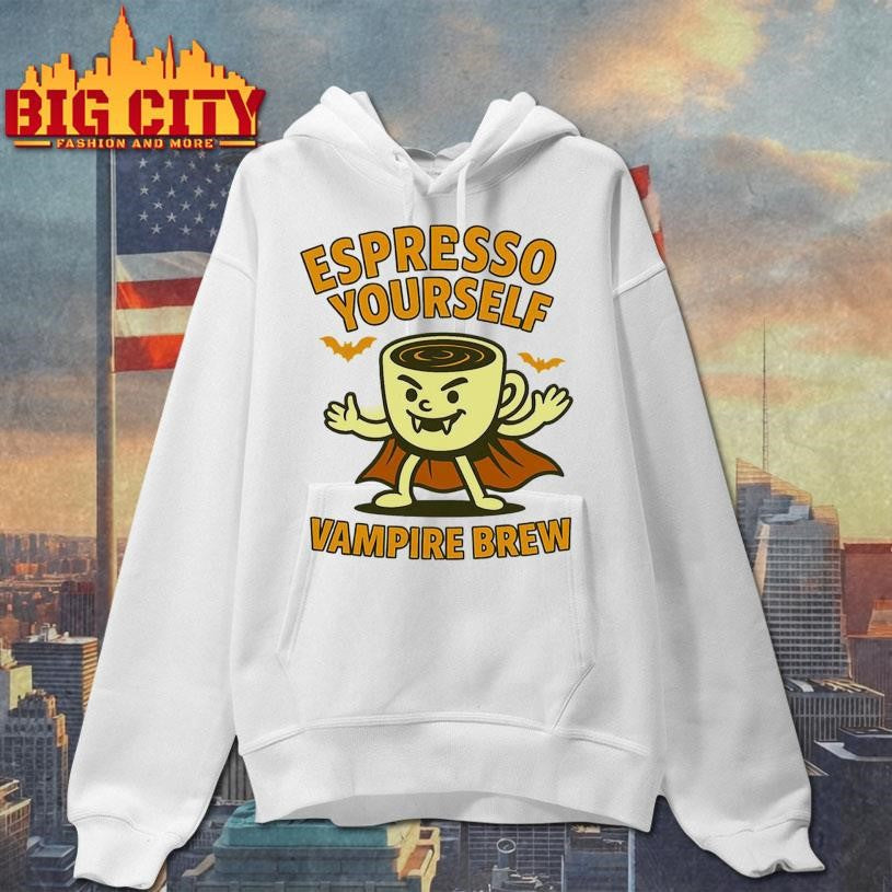 Espresso Yourself Vampire Brew Shirt