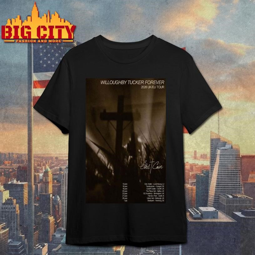 Ethel Cain Tour UK &amp; Europe 2026 Poster Shirt