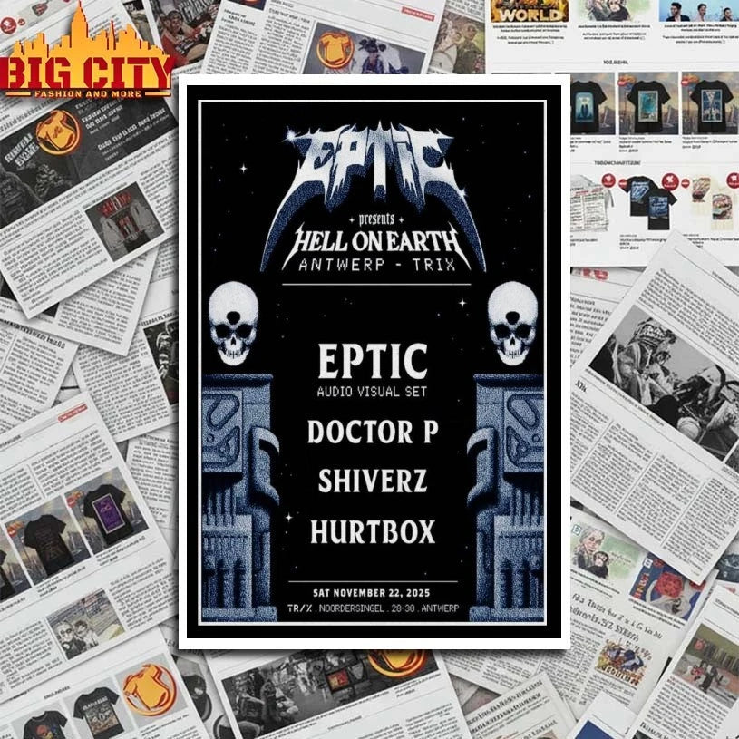 Etic Nov 22 2025 TRIX Antwerpen Belgium Poster shirt