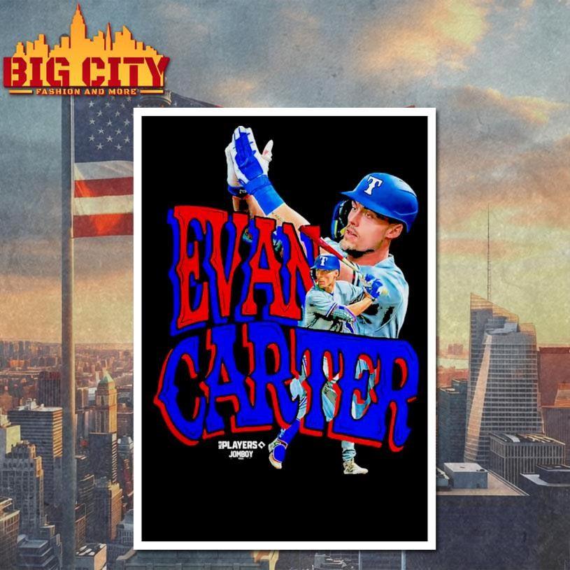 Evan Carter #32 Texas Rangers Shirt