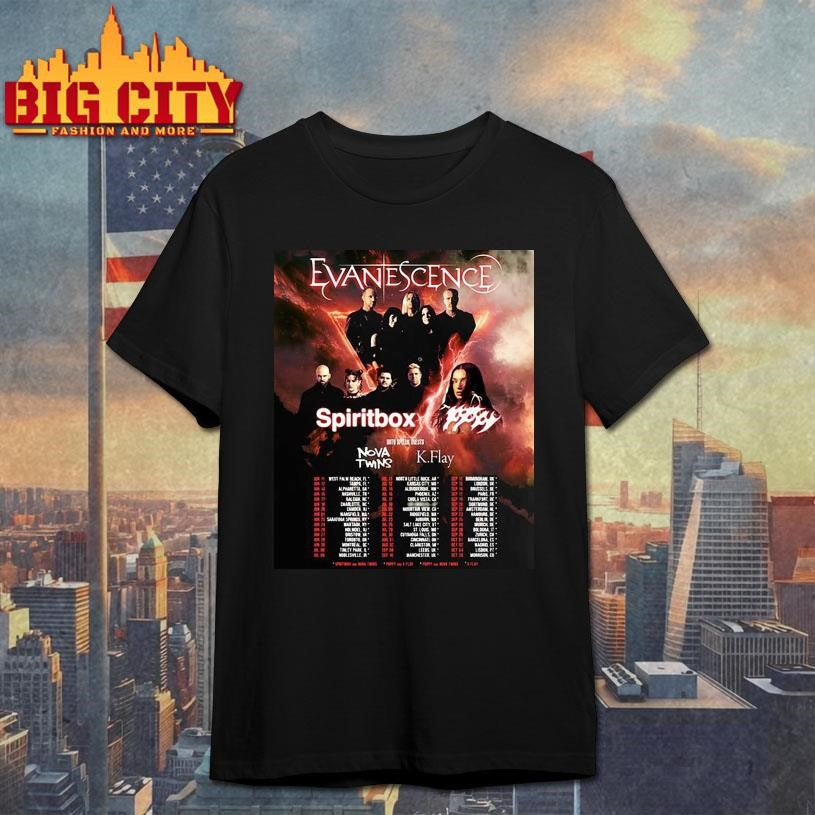 Evanescence 2026 The Big Comeback Shirt