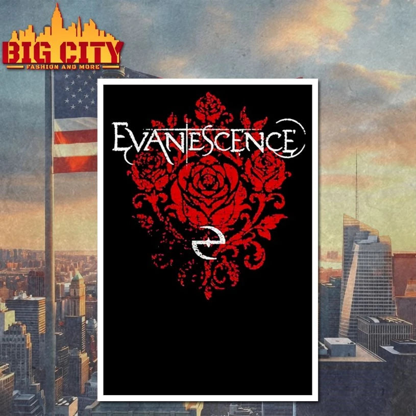Evanescence Rose Logo shirt