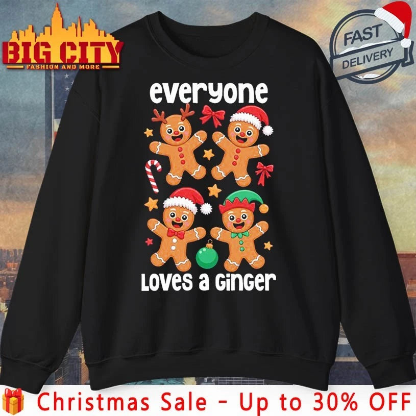 Everyone Loves a Ginger ugly christmas shirt