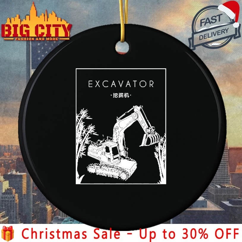 Excavator Chinese Hanzi Backhoe Hydraulic’ shirt