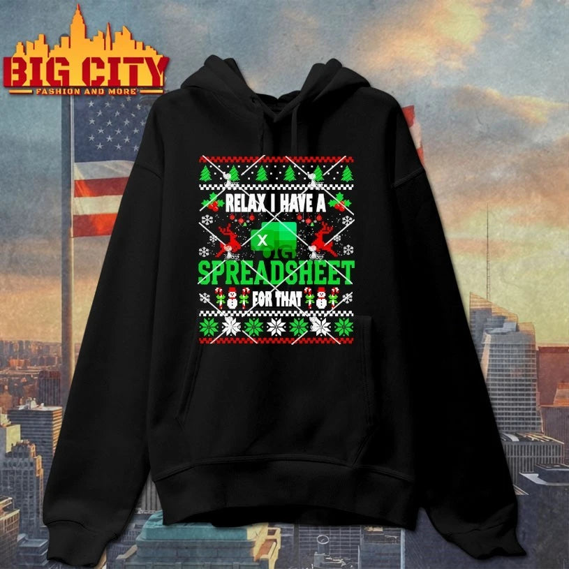Excel I Have A Spreadsheet for That Ugly Christmas shirt