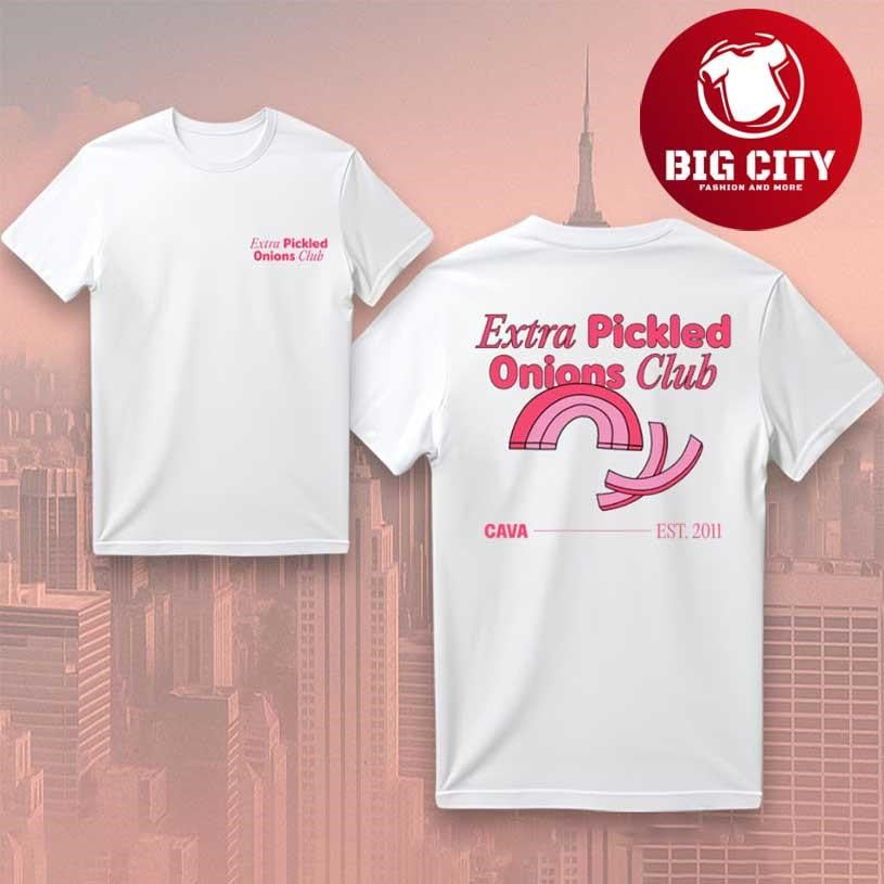 Extra Pickled Onions Club 2025 Two Sided Shirt
