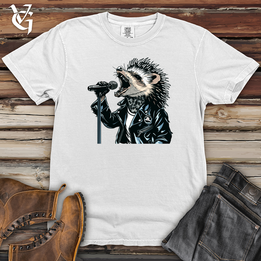 Hedgehog Punk Vocalist Heavy Cotton Comfort Colors Tee