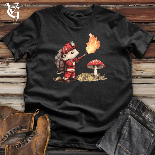 Hedgehog Flamethrower Cotton Tee