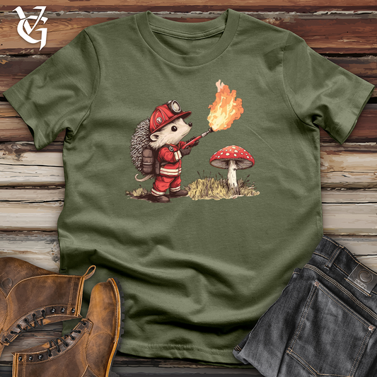 Hedgehog Flamethrower Softstyle Tee