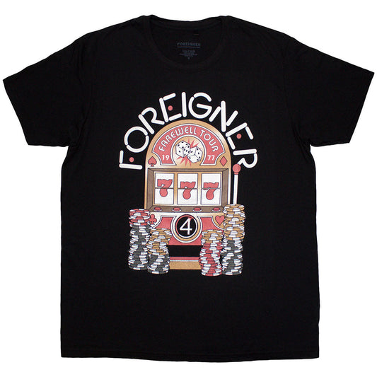 FOREIGNER Attractive T-Shirt, Farewell Tour 1977