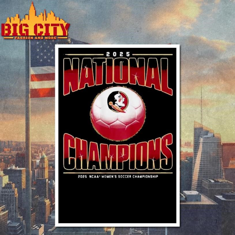 FSU Women’s Soccer 2025 NCAA National Champions Shirt