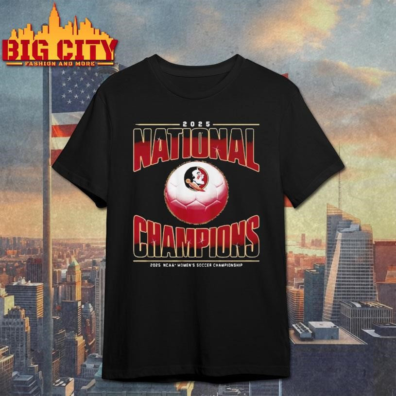 FSU Women’s Soccer 2025 NCAA National Champions Shirt