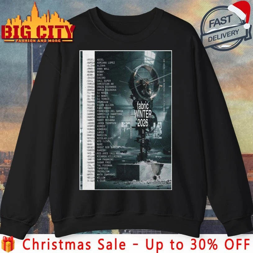 Fabric Winter 2026 New Poster shirt