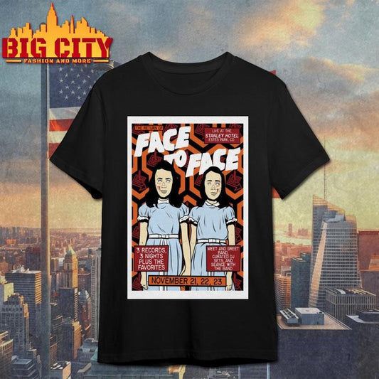 Face To Face Stanley Hotel Estes Park CO Tour 2025 Poster Shirt