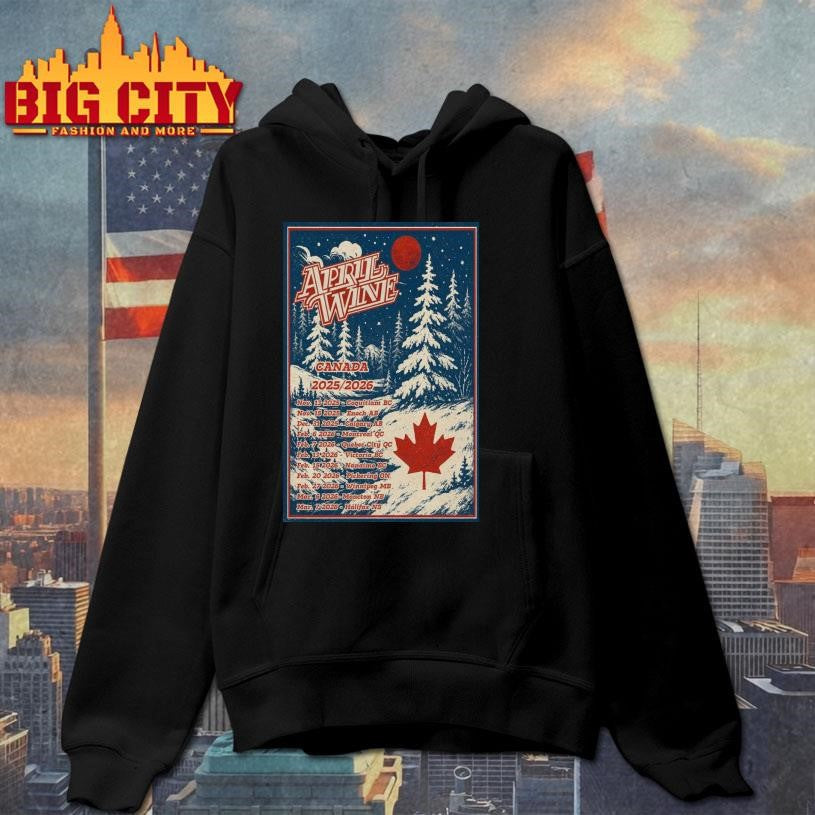 Fall Tour 2025-2026 April Wine Poster Shirt