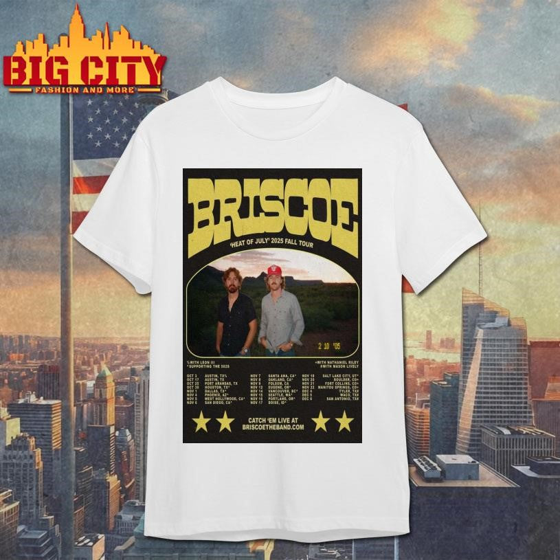 Fall Tour 2025 Briscoe Poster Shirt