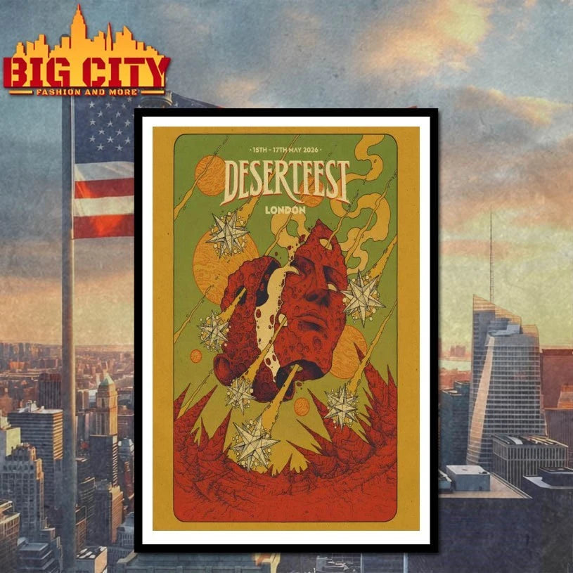 Fall Tour 2025 London Desertfest Poster Shirt