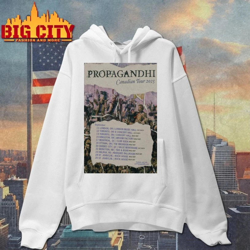 Fall Tour 2025 Propagandhi Poster Shirt