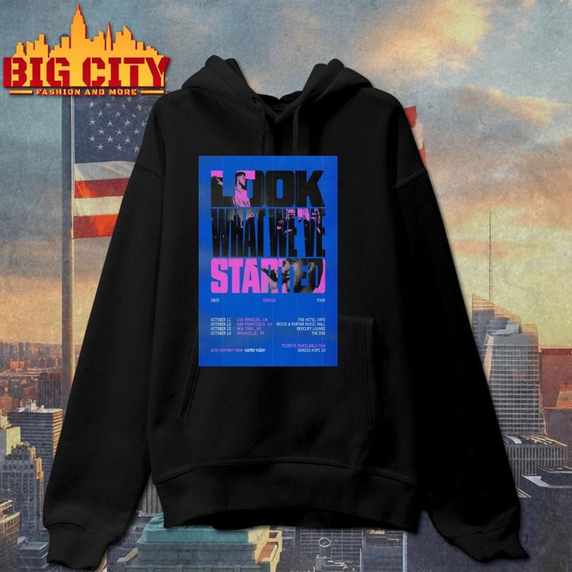 Fall Tour 2025 Sergio Look What We’ve Started Poster Shirt