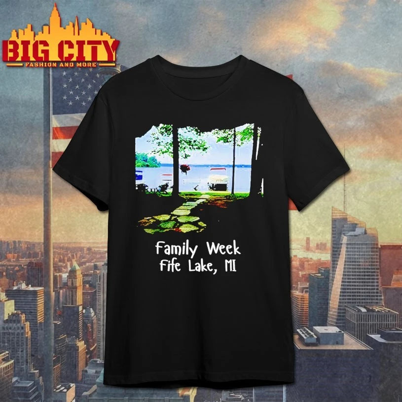 Family Week Fife Lake Fuelling shirt
