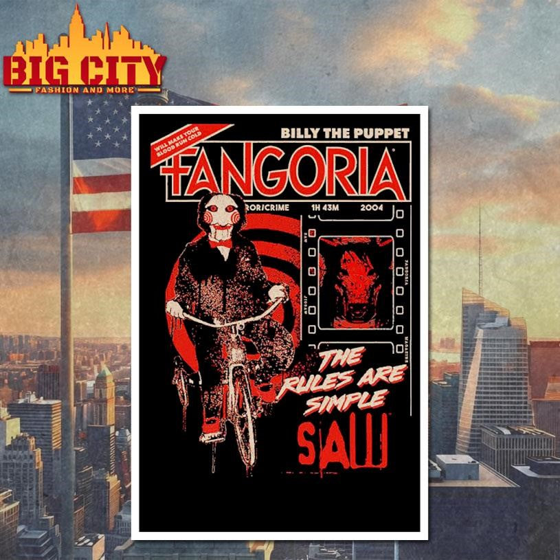 Fangoria Saw Billy The Puppet Shirt
