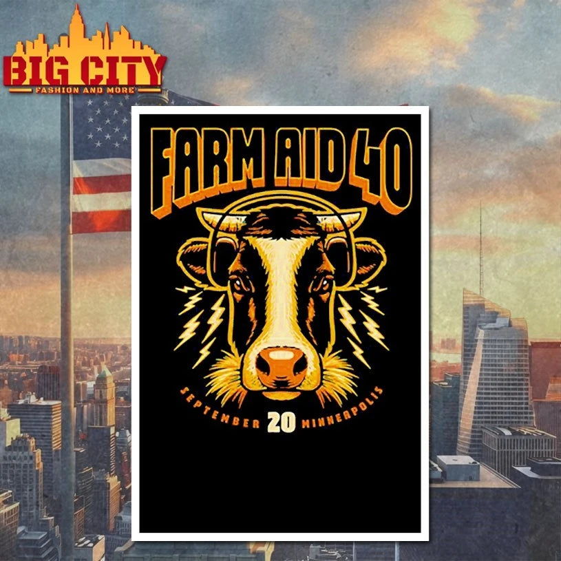 Farm Aid Minneapolis Event On Sep 20 2025 shirts