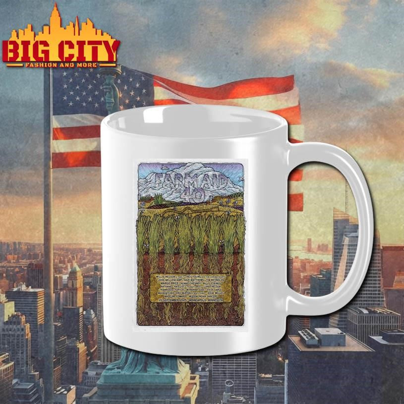 Farm Aid Sept 20 2025 Tour Poster In Minneapolis MN Shirt