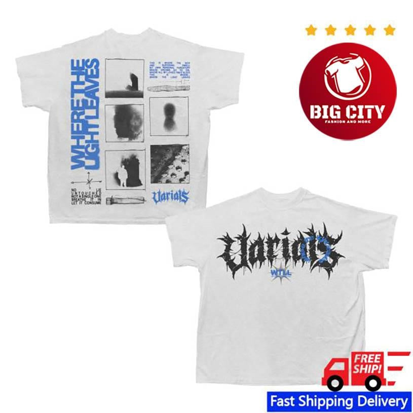 Fearless Records Merch Store Varials Wtll Collage Two Sided Shirt