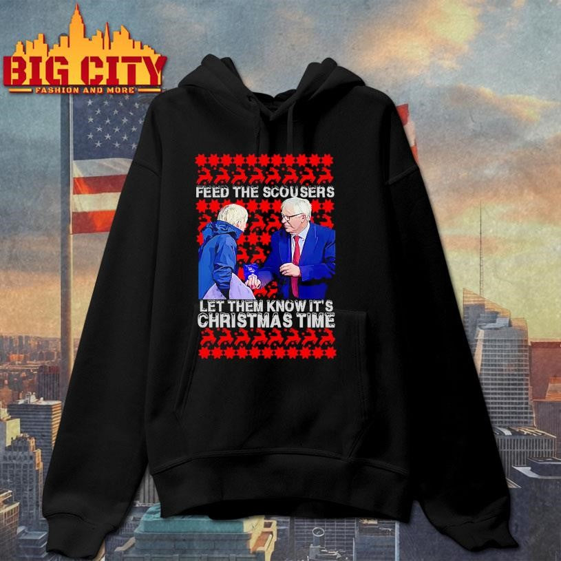 Feed The Scousers Let Them Know Its Christmas Time Merry Christmas Shirt
