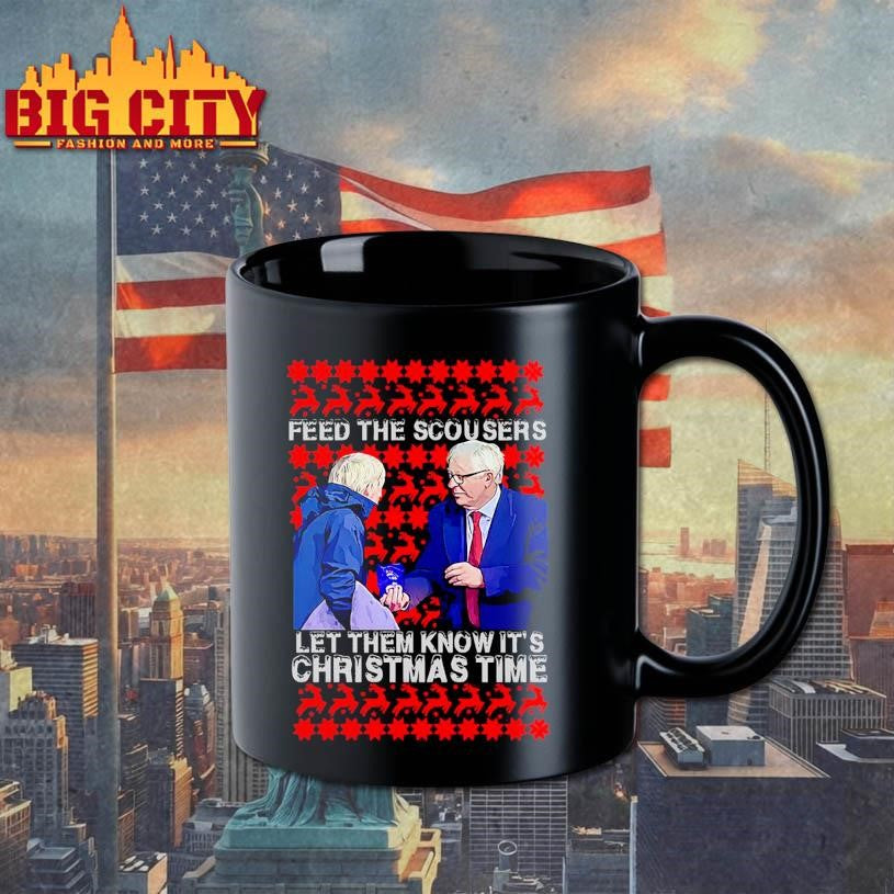 Feed The Scousers Let Them Know Its Christmas Time Merry Christmas Shirt