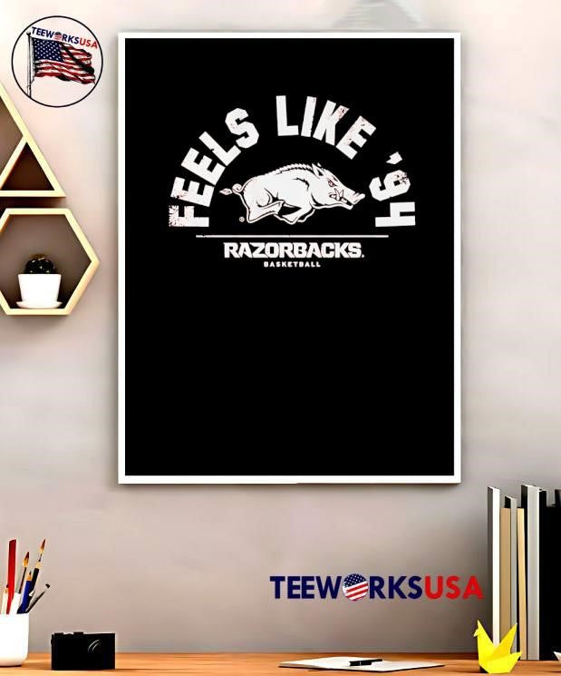 Feels Like ’94 Razorbacks Basketball Charging Boar shirt