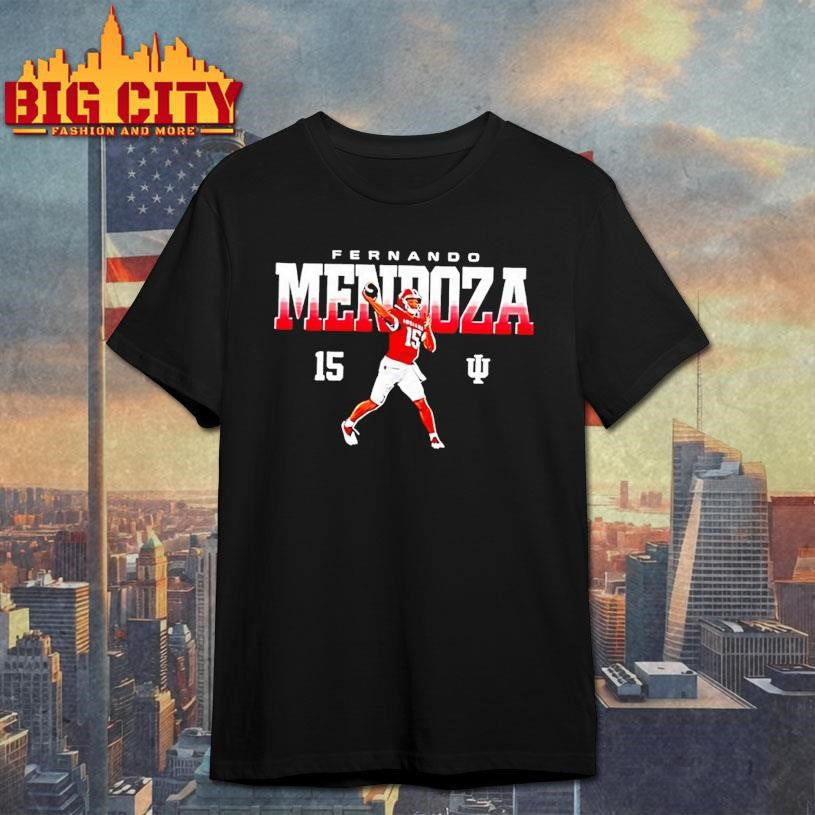 Fernando Mendoza Indiana Football Ncaa Caricature Shirt