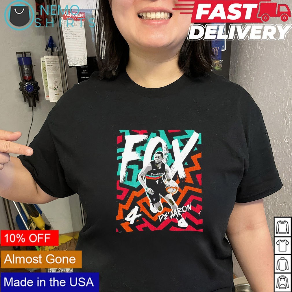 Fiesta Fox De’Aaron Fox San Antonio Spurs shirt
