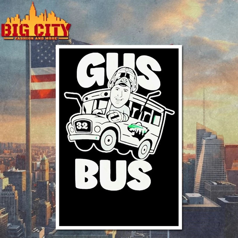 Filip Gustavsson Gus Bus Minnesota Wild Hockey shirt