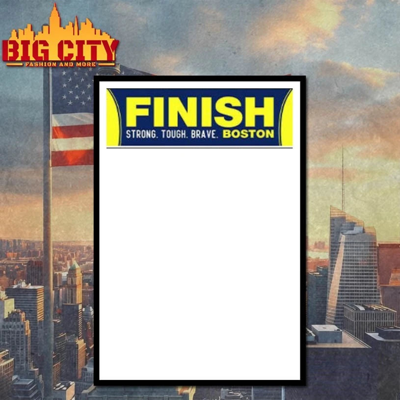 Finish Strong Tough Brave Boston shirt