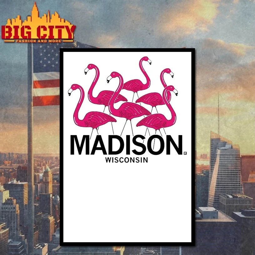Flamingos Madison Wisconsin shirt