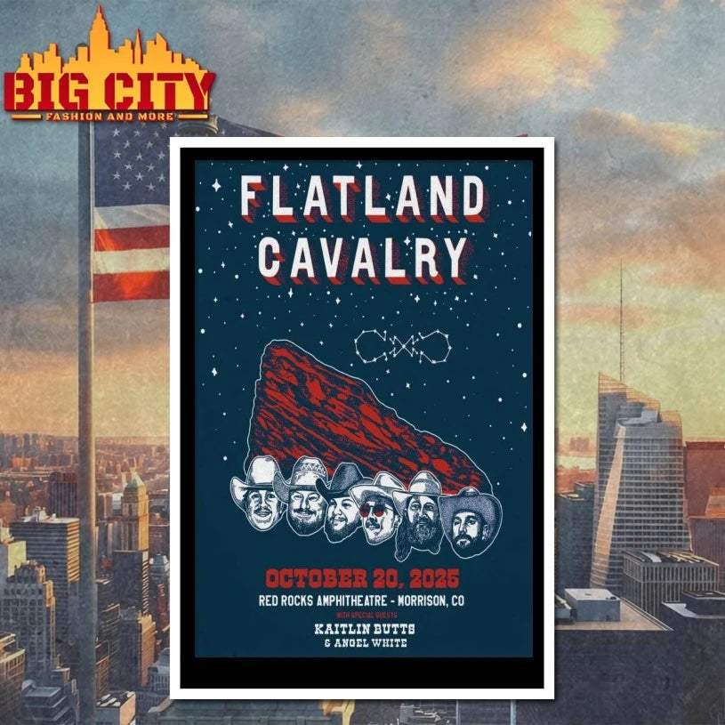 Flatland Cavalry 10-20-2025 Morrison CO Poster Shirt