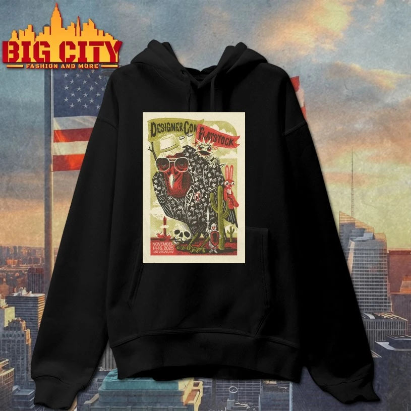 Flatstock 11-14 11-16-2025 DesignerCon in Las Vegas NV Poster shirt